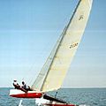 spinnaker sport catamaran / double trapeze / coastal racing - ARC-22