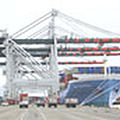unloading container gantry crane - STS