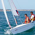 symmetric spinnaker sailing dinghy - SKIPPER