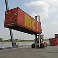 telescopic spreader / for containers / empty container / reach-stacker - ECH
