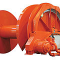 towing winch / hydraulic drive / single drum - 1700 LPH