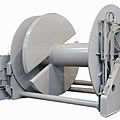 towing winch / hydraulic drive / single drum - 1300 E