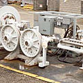 towing winch / hydraulic drive / single drum / with spooling device - DUTW-9-11