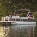 tri-tube pontoon boat / fishing / motor-boats 12 person max. - A'LURE 232 FISH