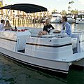 tri-tube pontoon boat / motor-boats 9 person max. - TRI CAT 16