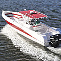 twin engine center console boat / outboard / motor-boats stepped hull / sport-fishing - 36 CC (OPEN)