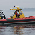 twin engine inflatable boat / center console / semi-rigid / rescue boats - TITAN 249XL T TOP