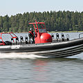 twin engine inflatable boat / outboard / center console / semi-rigid - C-950