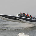 twin engine inflatable boat / outboard / semi-rigid / offshore - BLADERUNNER RIB 35
