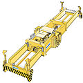 twin-lift type spreader / for containers - STR40