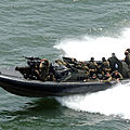 utility inflatable boat / semi-rigid / military boats / troop carrier - ACV