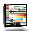 yacht lights monitoring and control panel / for ships / alarm - J1905