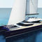 Catamaran Sailing Super Yacht Blue Coast Catamaris Ocean