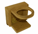 accessory for boats : teak drink holder