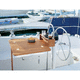 boat furniture : collapsible cockpit table