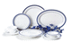 boat melamine tableware