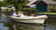 canal boat : open boat
