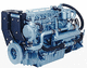 commercial marine engine : in-board diesel engine 100 - 300 hp (direct injection, natural aspiration)
