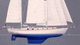 cruising sailboat (ketch)