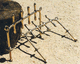 fishing rods rack