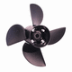 variable pitch outboard and sterndrive propeller for boats (4 blades, adjustable)