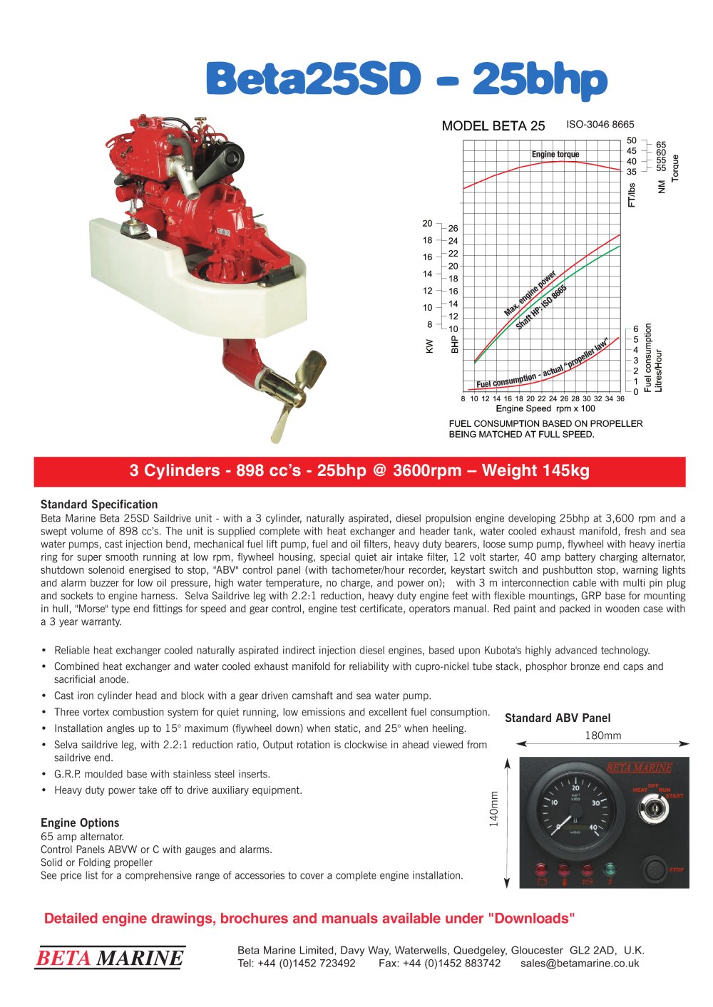 Beta 25 SD - 1 / 1 Pages