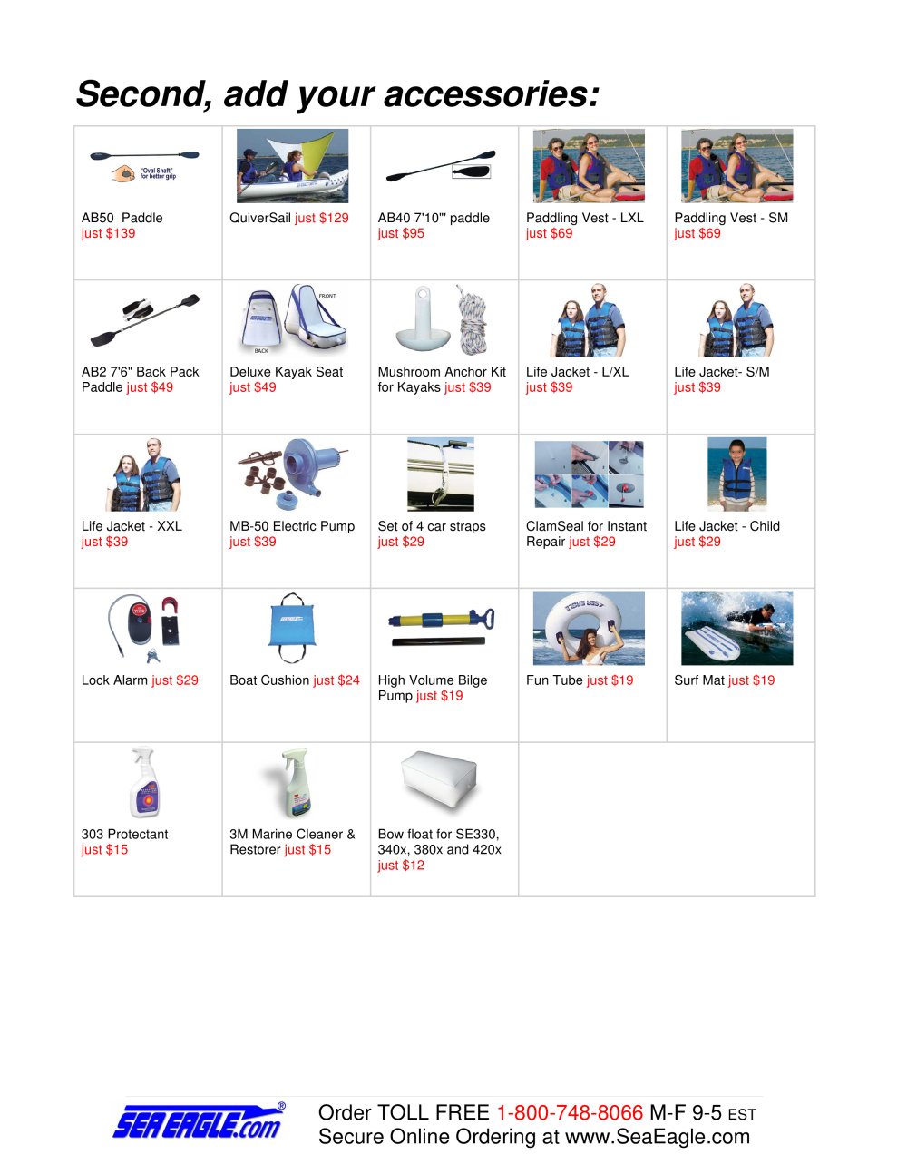 SeaEagle.com - 17785, 3221, 16593, 207988, 17581, 54758, 18357