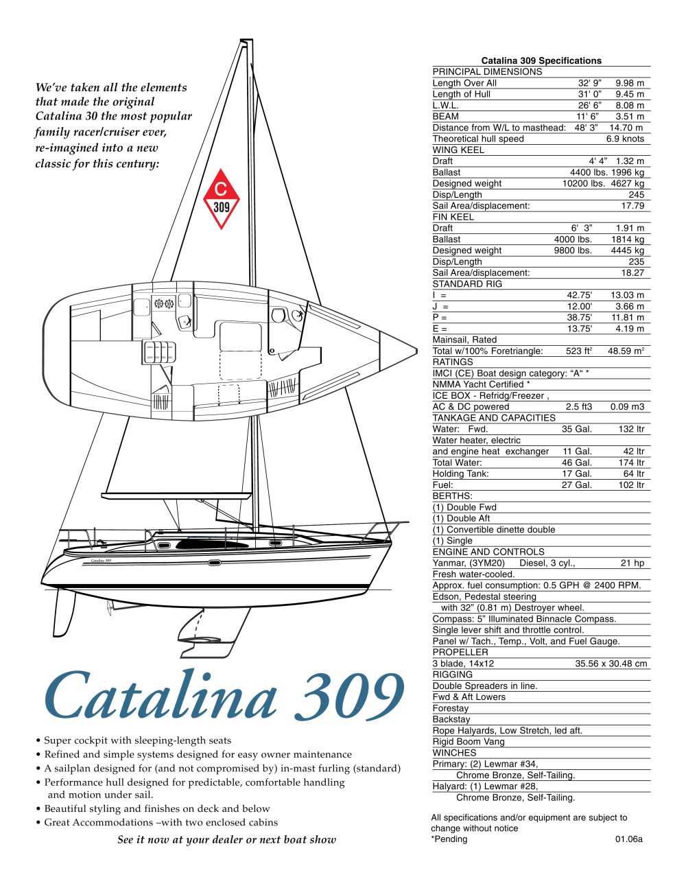 Catalina Yachts - 16066, 3448, 4641, 4450, 4426