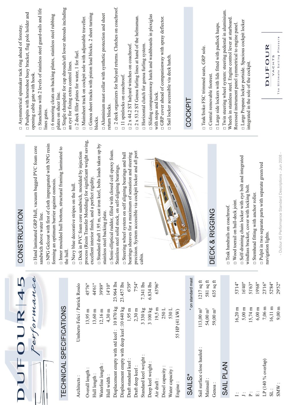 Dufour 45 Performance - Dufour Yachts