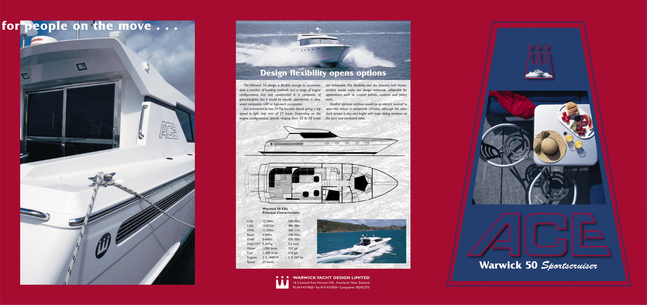 W50 ACE - Warwick Yacht Design