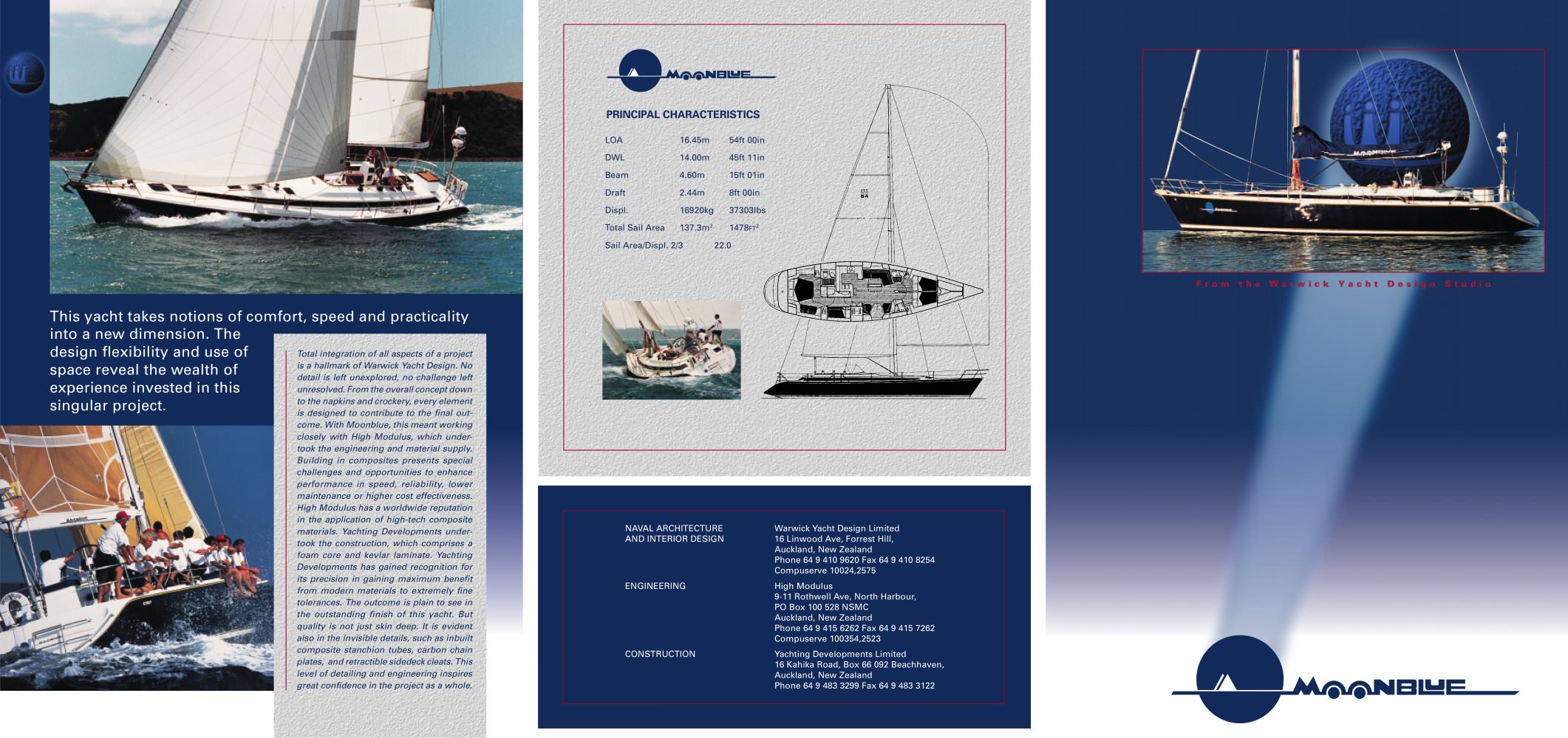W54 SLOOP - Warwick Yacht Design