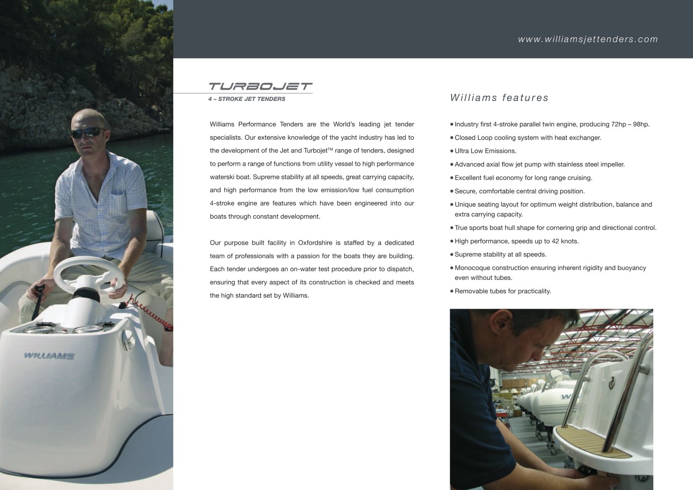 Williams Performance Tenders - 4845, 57840, 204999, 205017