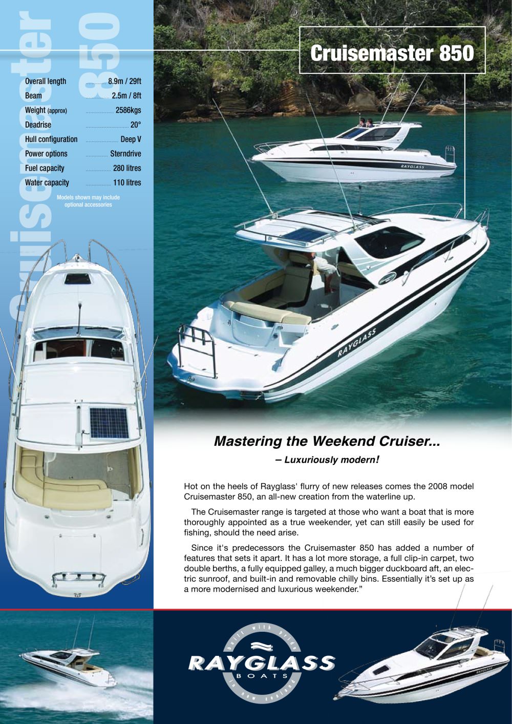 CRUISER MASTER 850 - Rayglass Boats