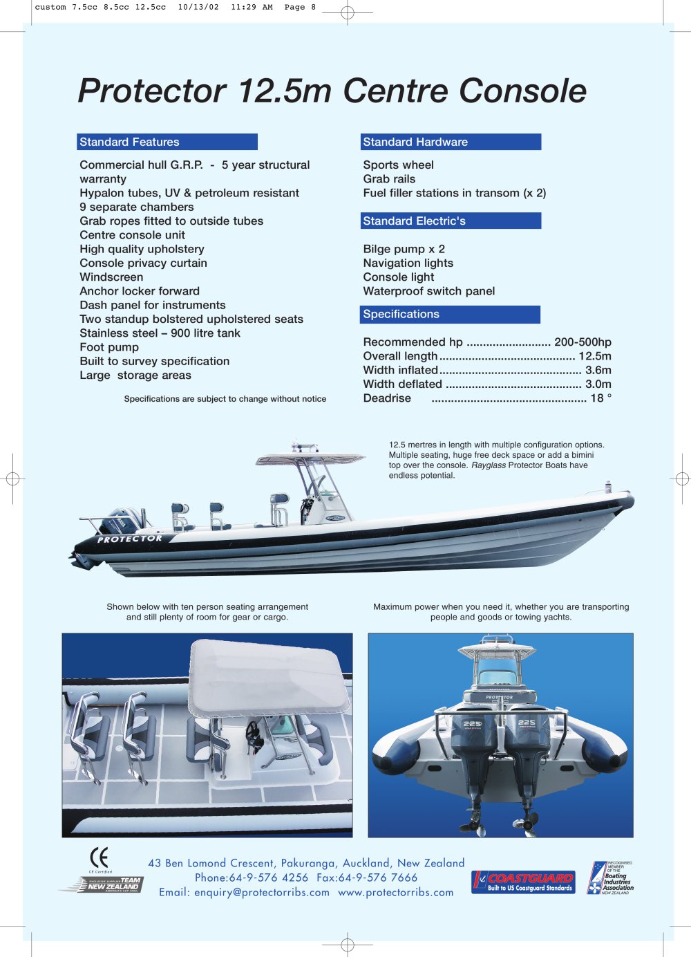 Protector XL - Rayglass Boats