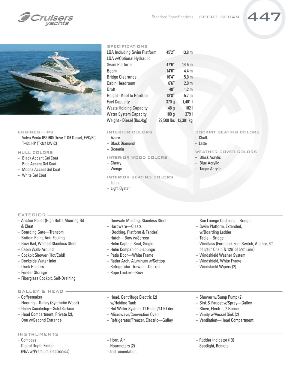447 - 2012 - Cruisers