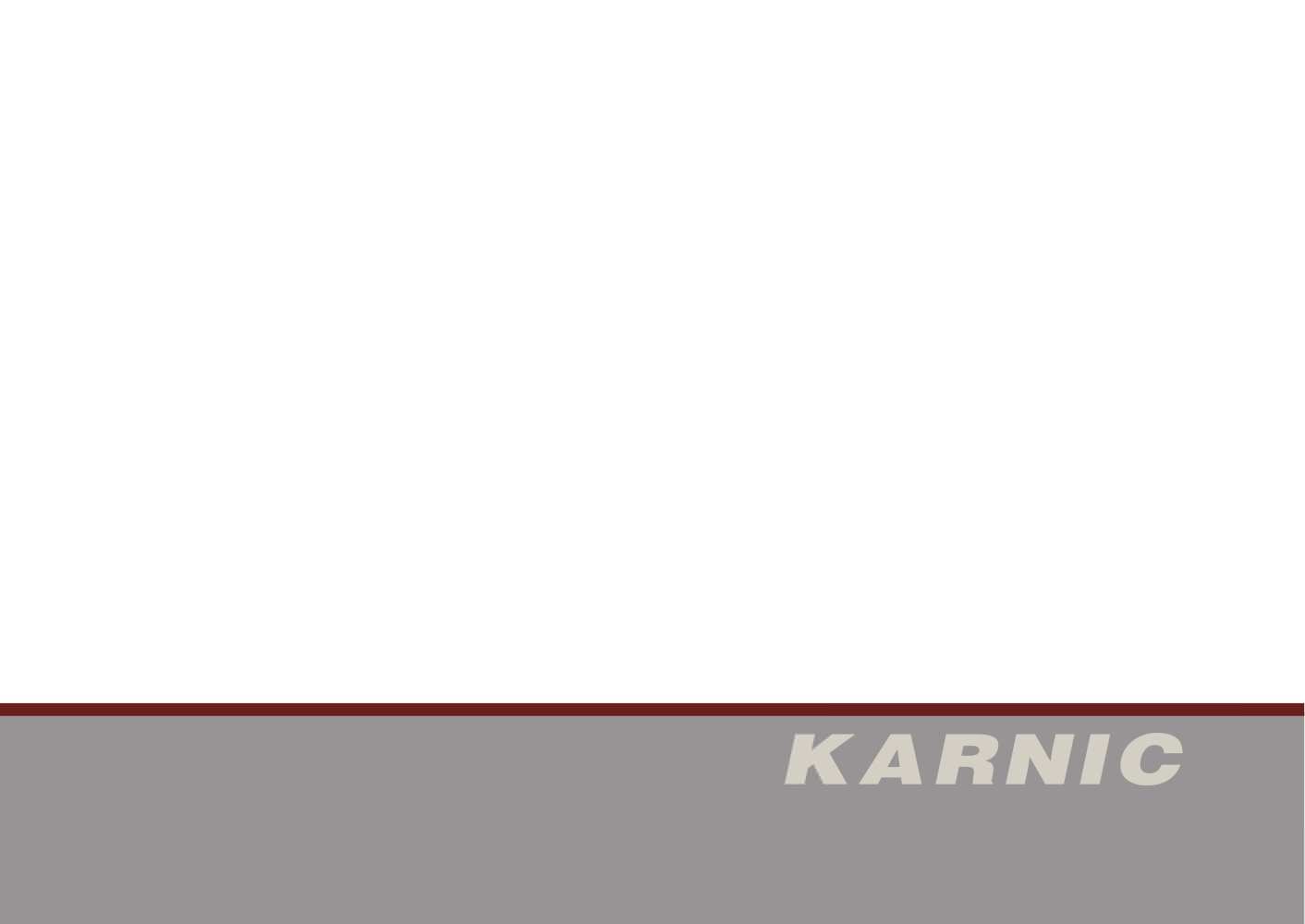 Bluewater Brochure - Karnic