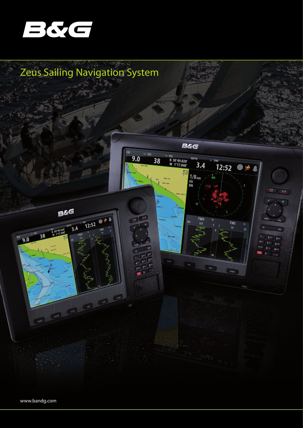 B&G Zeus Sailing Navigation System Brochure - B & G