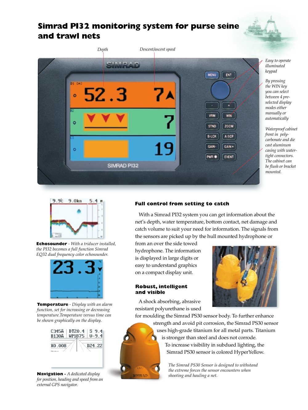 Simrad - 4744, 18419