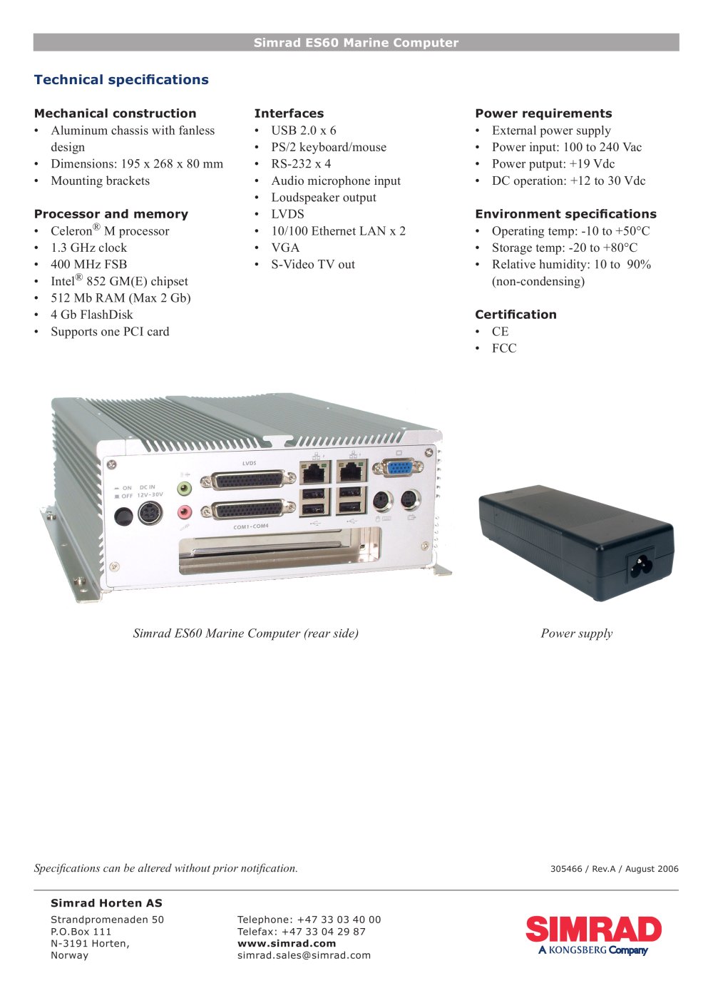 Simrad - 