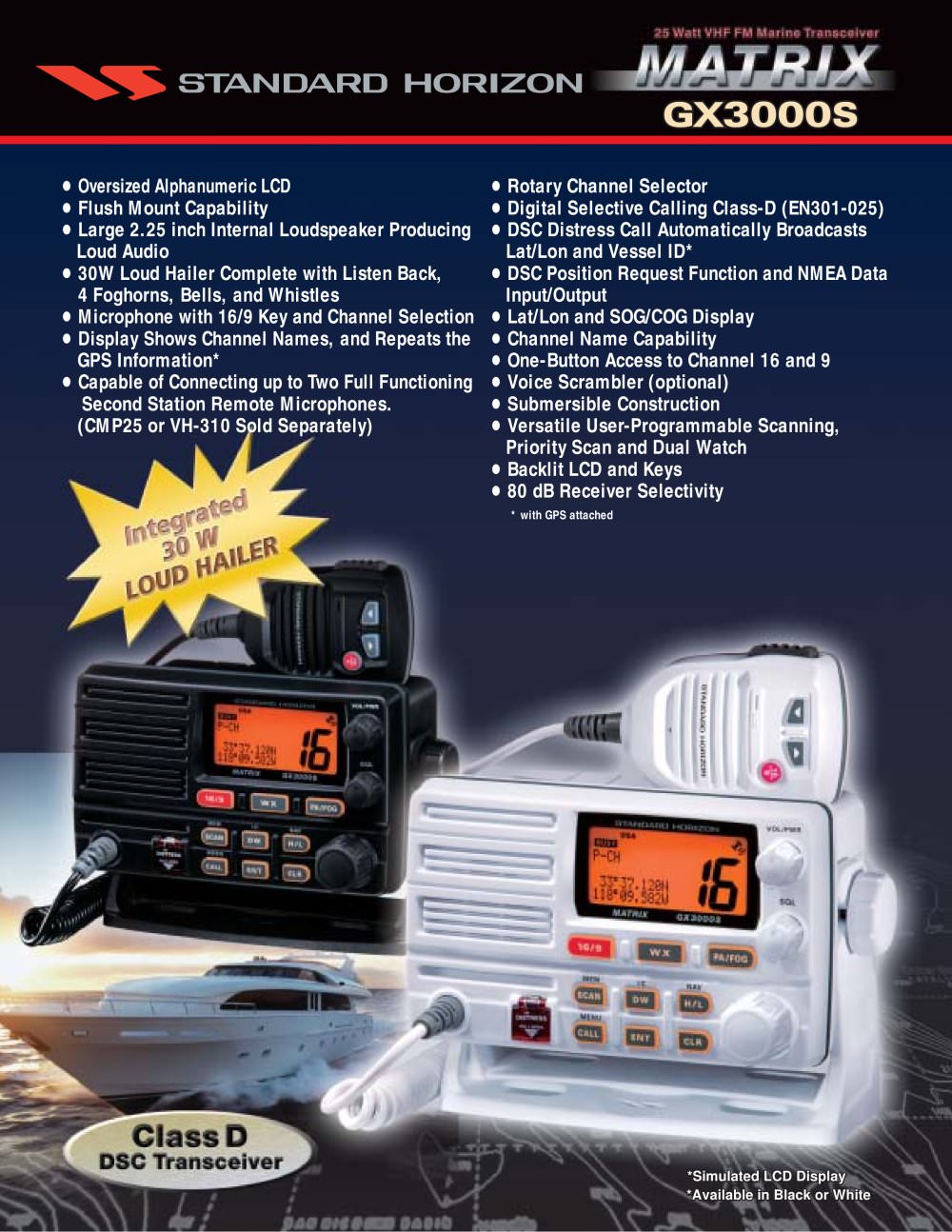 Standard horizon - 54662, 53517