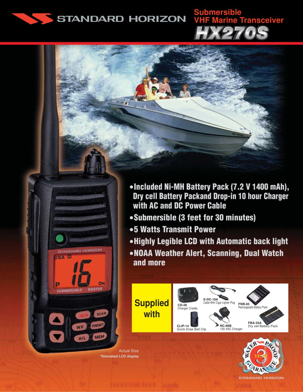 Standard horizon - 139899, 17492