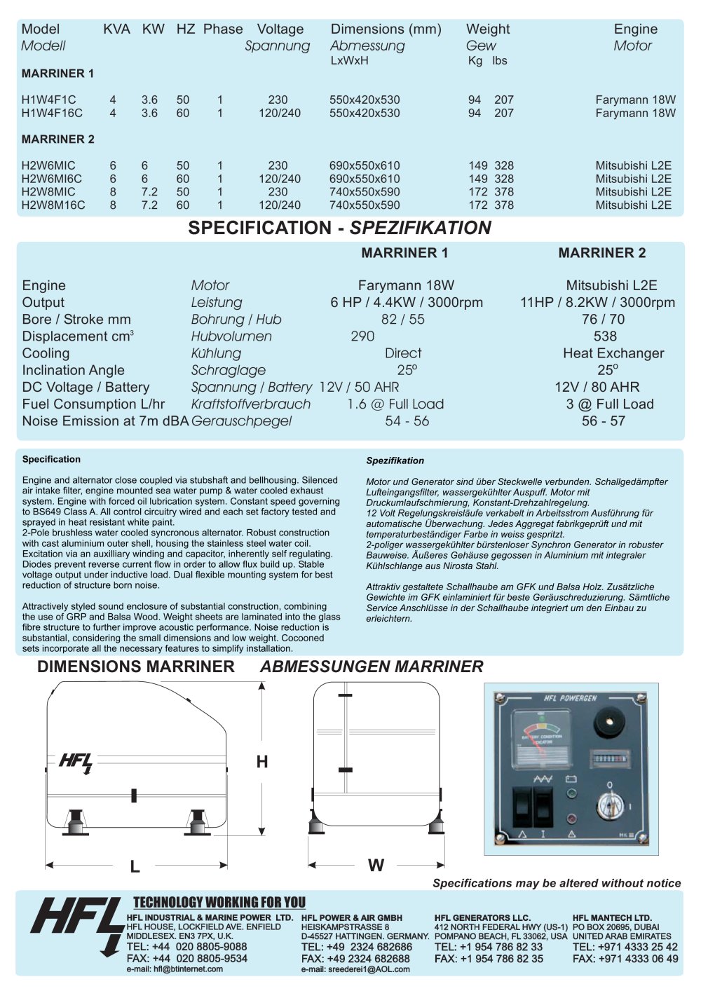 Marriner Series - HFL