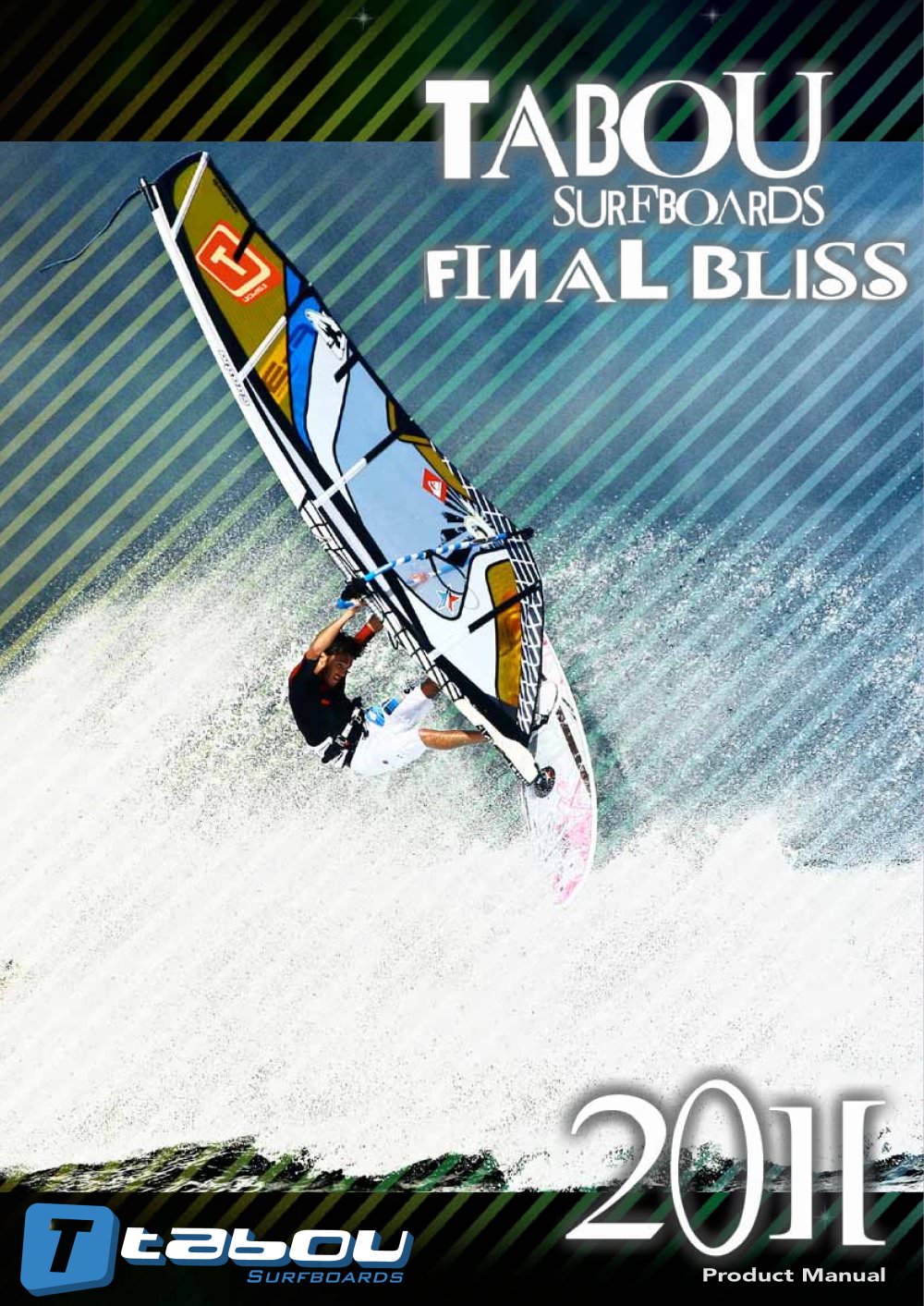 2011 Tabou Product Manual (LowRes) - Tabou