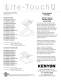 Lite-Touch� Q - Kenyon Custom