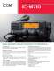 IC-M710 - Icom