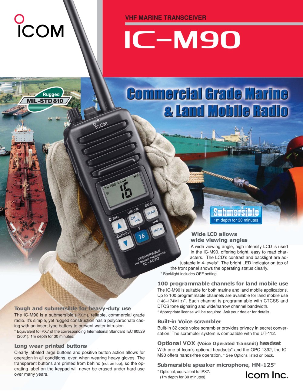 IC-M90 - Icom