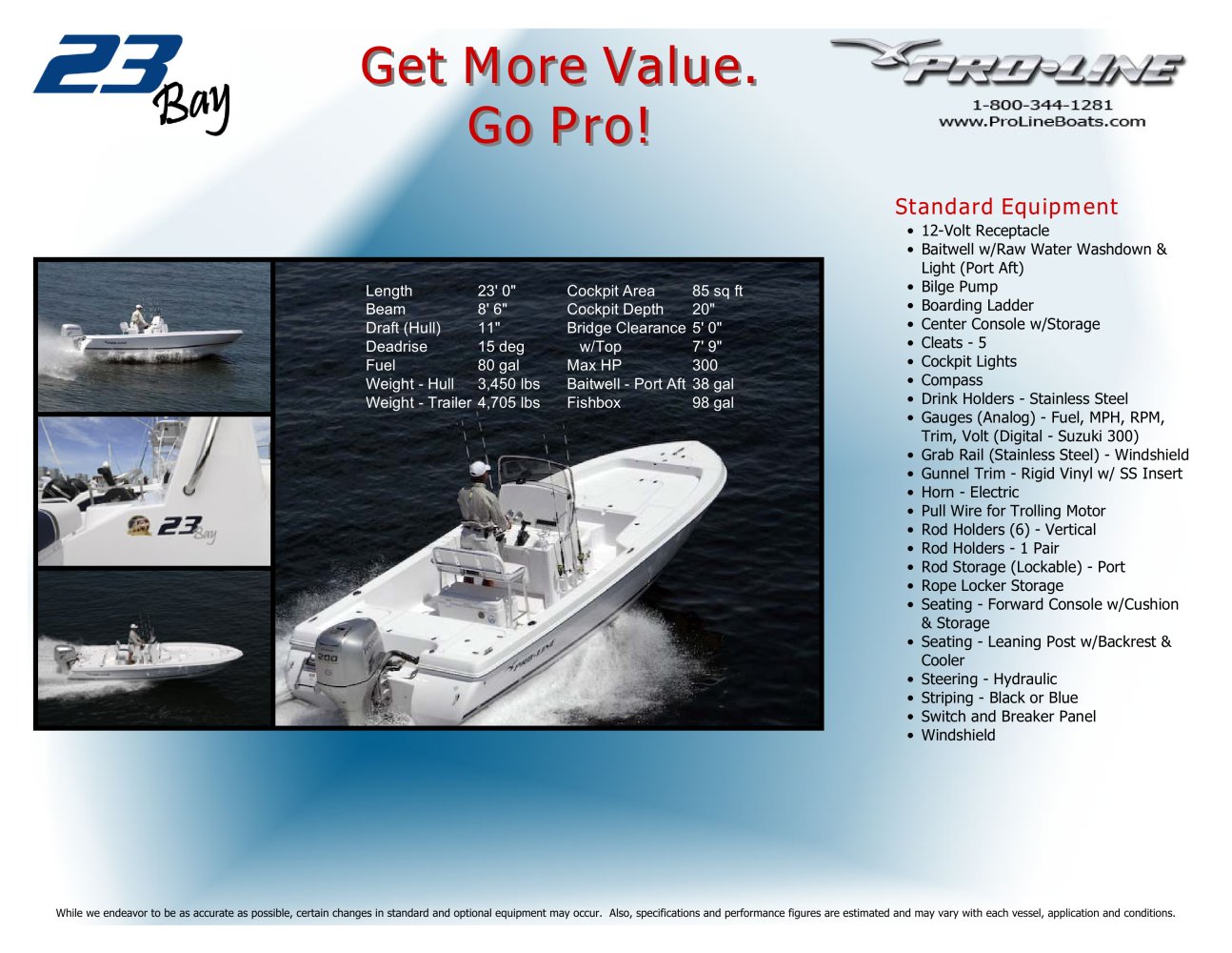 23 BAY - Pro Line Boats