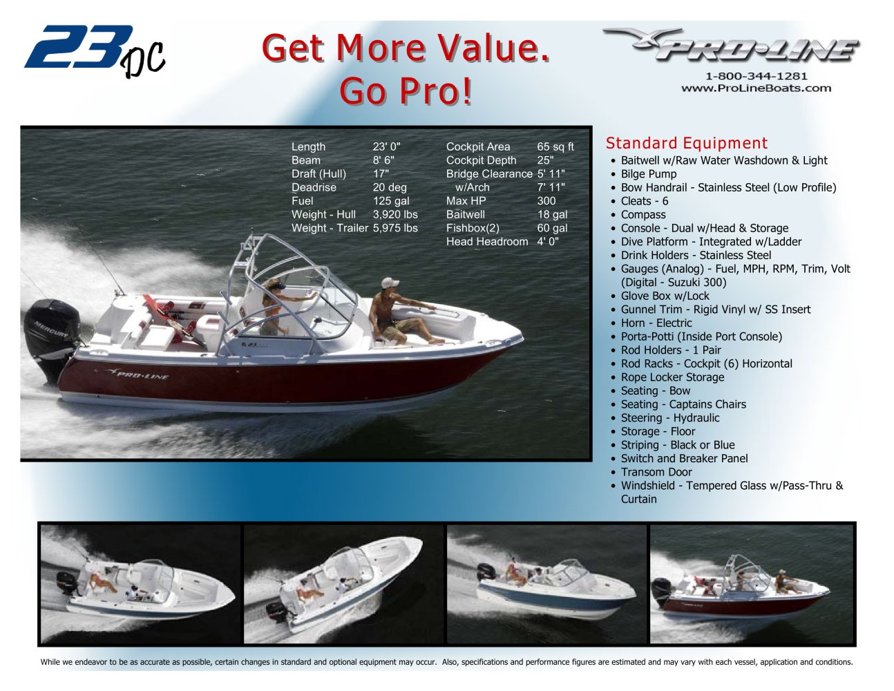 23 DC - Pro Line Boats