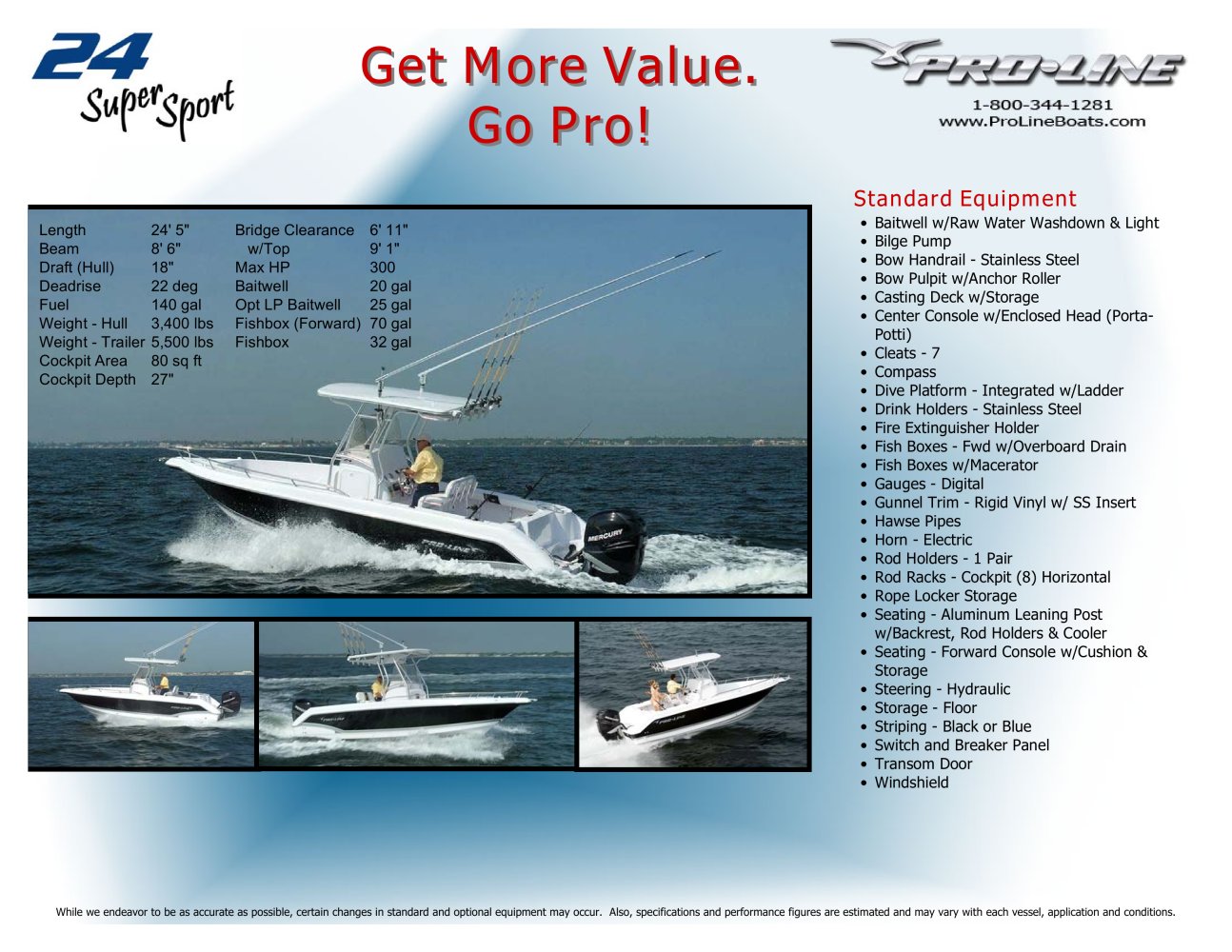 24 SUPER SPORT - Pro Line Boats