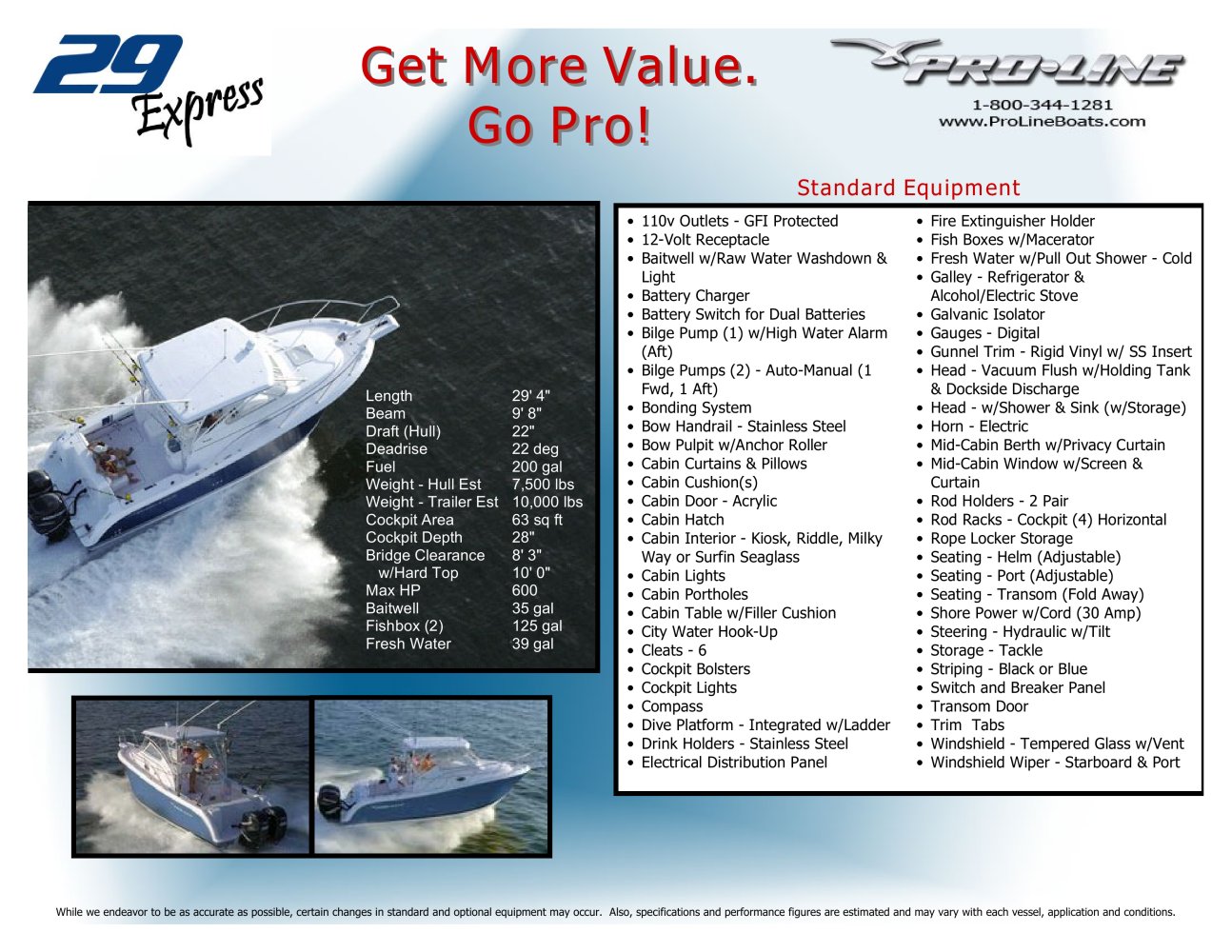 29 Express - Pro Line Boats